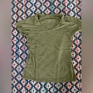 Olive Green Short Sleeve Women's Tee